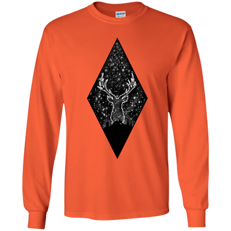 T-Shirts Orange / YS Antler Stars Youth Long Sleeve T-Shirt