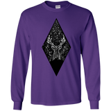 T-Shirts Purple / YS Antler Stars Youth Long Sleeve T-Shirt
