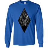 T-Shirts Royal / YS Antler Stars Youth Long Sleeve T-Shirt