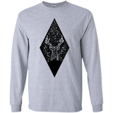T-Shirts Sport Grey / YS Antler Stars Youth Long Sleeve T-Shirt