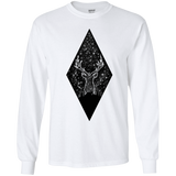 T-Shirts White / YS Antler Stars Youth Long Sleeve T-Shirt