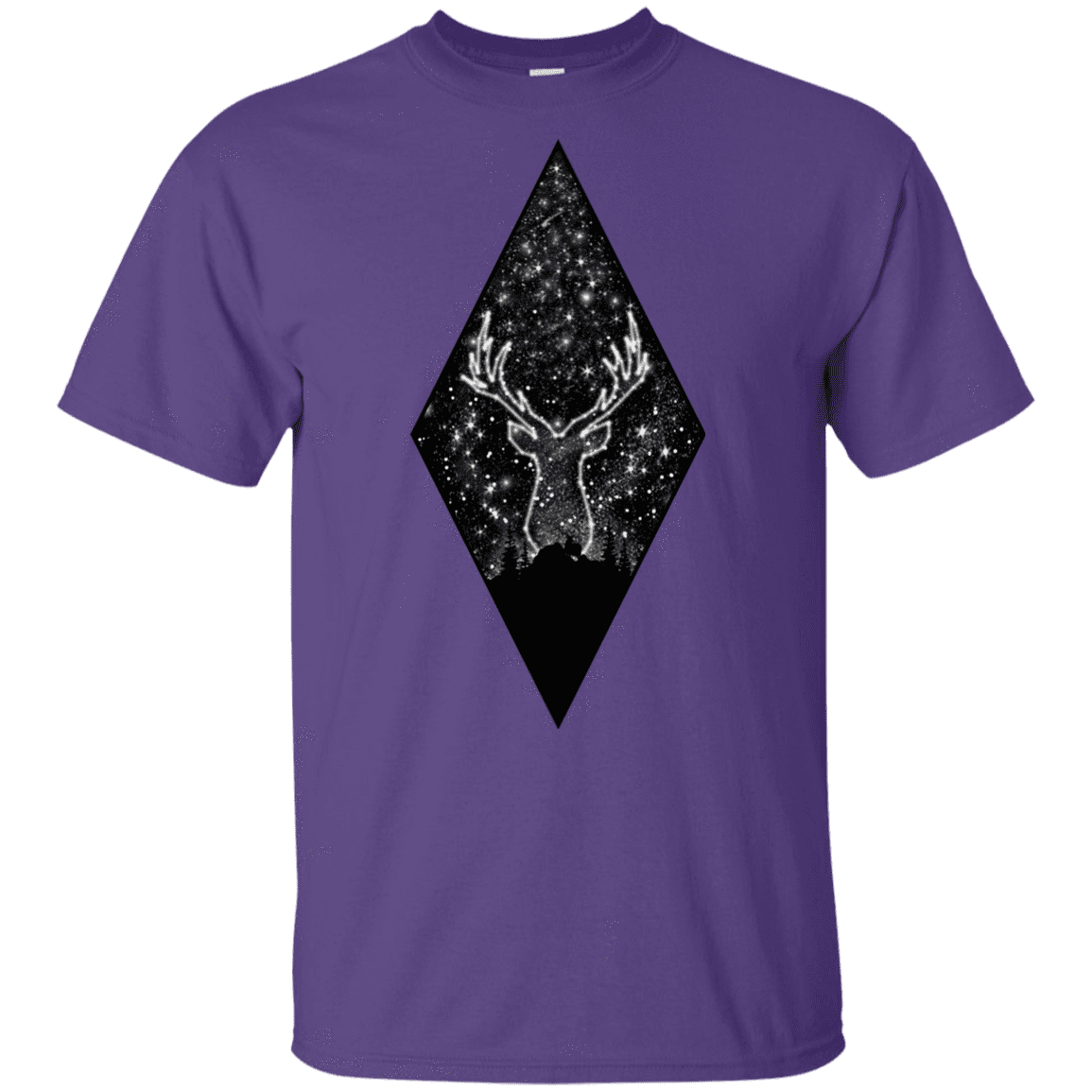 T-Shirts Purple / YXS Antler Stars Youth T-Shirt