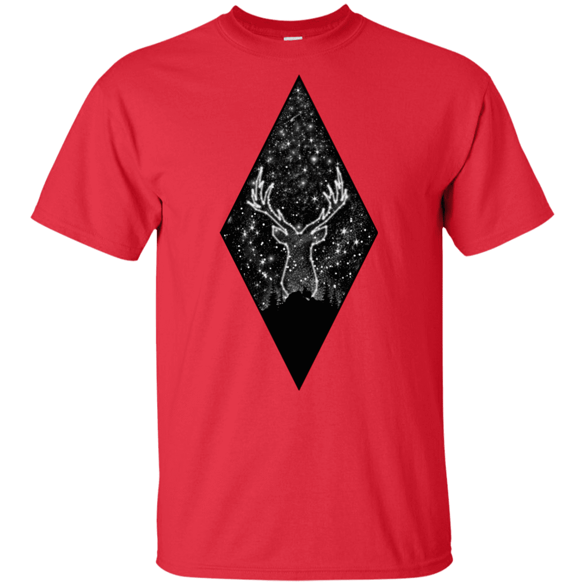 T-Shirts Red / YXS Antler Stars Youth T-Shirt