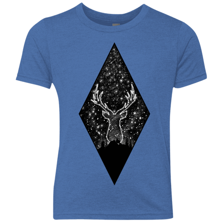 T-Shirts Vintage Royal / YXS Antler Stars Youth Triblend T-Shirt