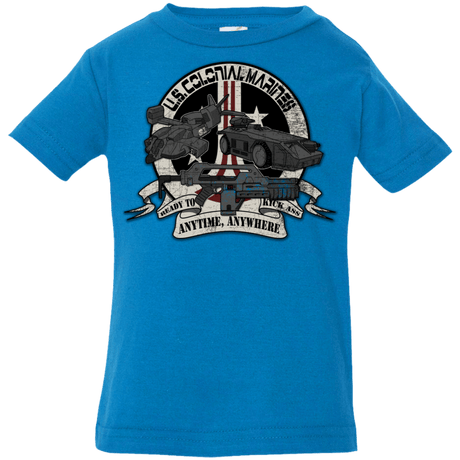 T-Shirts Cobalt / 6 Months Anytime Anywhere Infant Premium T-Shirt