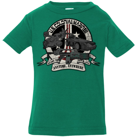 T-Shirts Kelly / 6 Months Anytime Anywhere Infant Premium T-Shirt