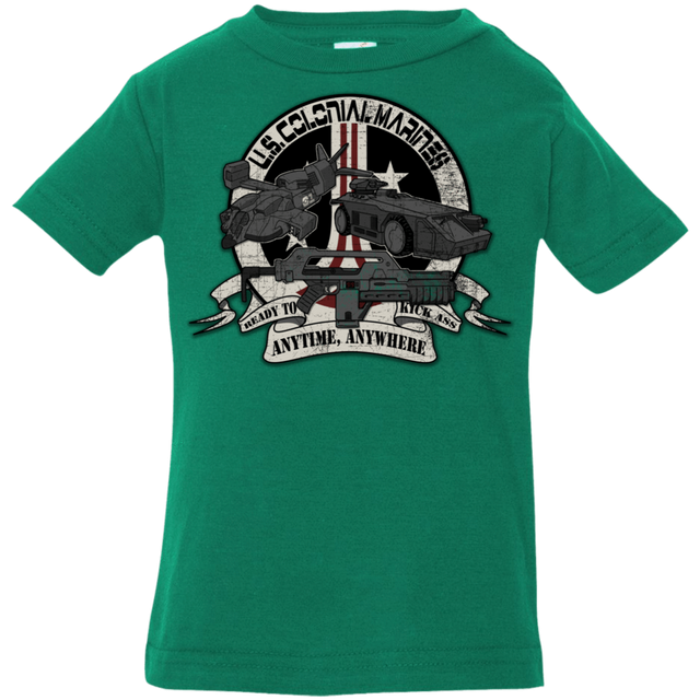 T-Shirts Kelly / 6 Months Anytime Anywhere Infant Premium T-Shirt