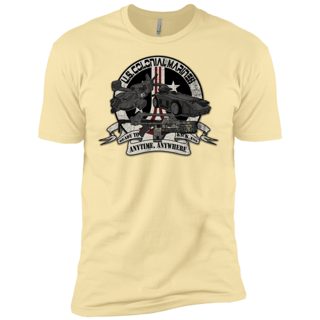 T-Shirts Banana Cream / X-Small Anytime Anywhere Men's Premium T-Shirt