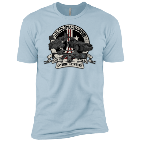 T-Shirts Light Blue / X-Small Anytime Anywhere Men's Premium T-Shirt