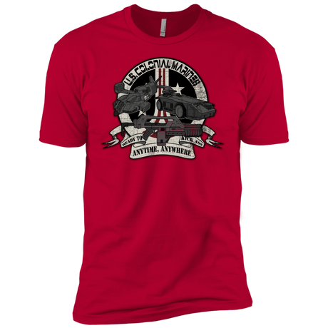 T-Shirts Red / X-Small Anytime Anywhere Men's Premium T-Shirt