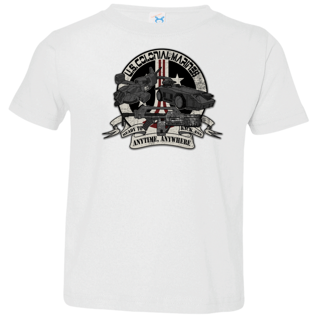 T-Shirts White / 2T Anytime Anywhere Toddler Premium T-Shirt