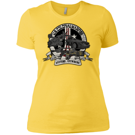 T-Shirts Vibrant Yellow / X-Small Anytime Anywhere Women's Premium T-Shirt