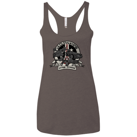 T-Shirts Macchiato / X-Small Anytime Anywhere Women's Triblend Racerback Tank
