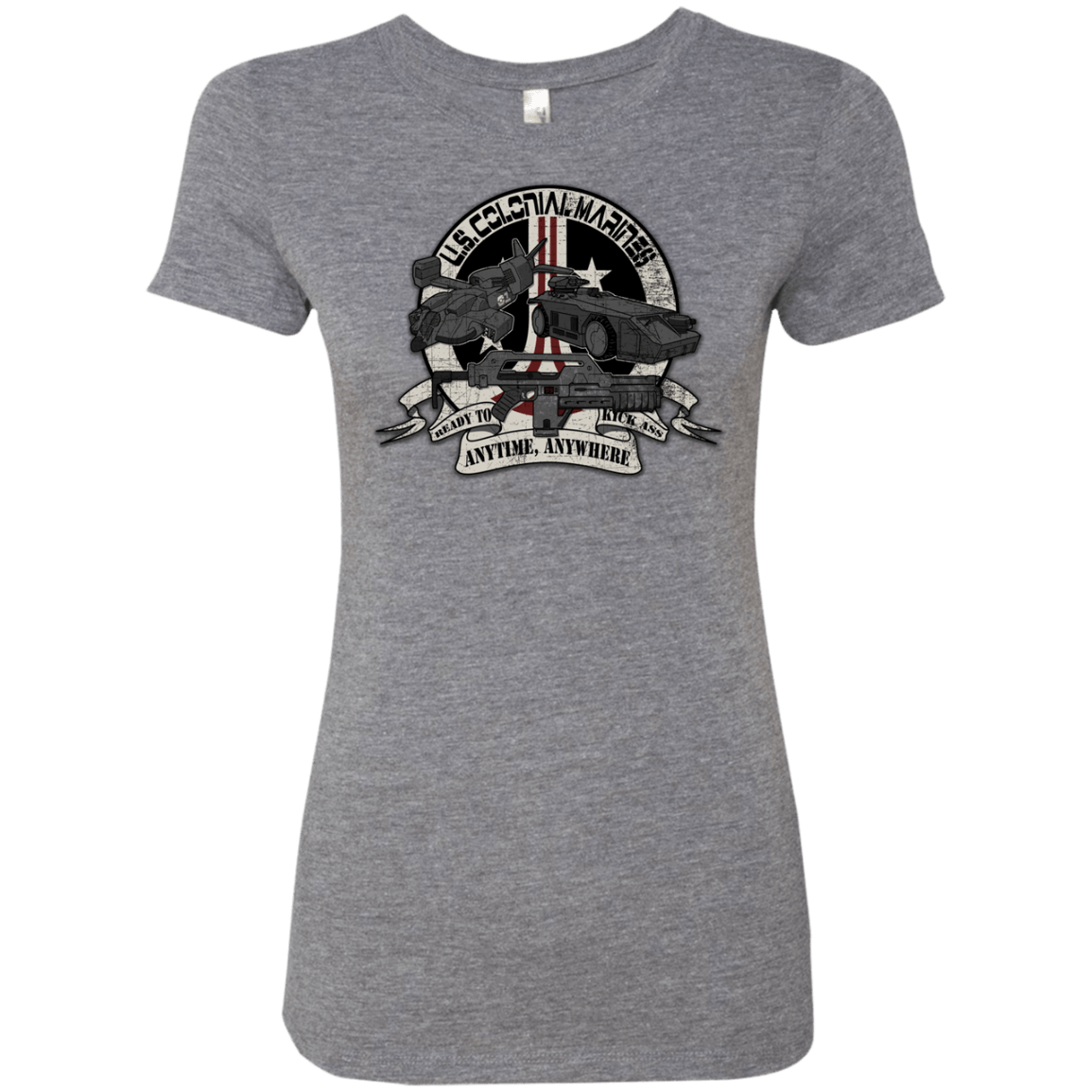 T-Shirts Premium Heather / Small Anytime Anywhere Women's Triblend T-Shirt