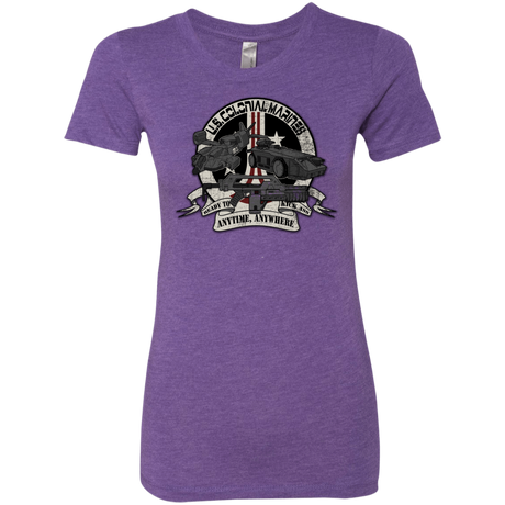 T-Shirts Purple Rush / Small Anytime Anywhere Women's Triblend T-Shirt