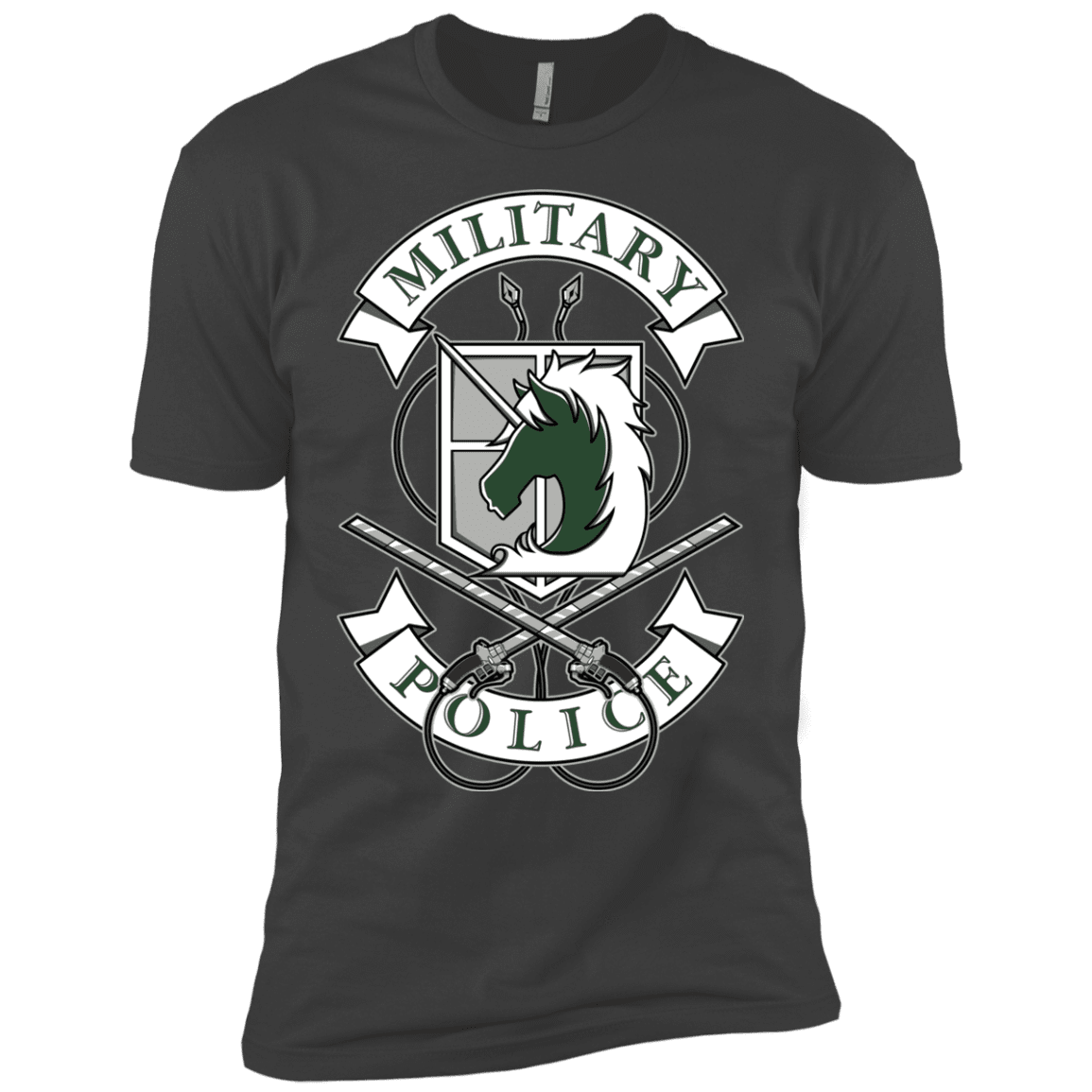 T-Shirts Heavy Metal / YXS AoT Military Police Boys Premium T-Shirt