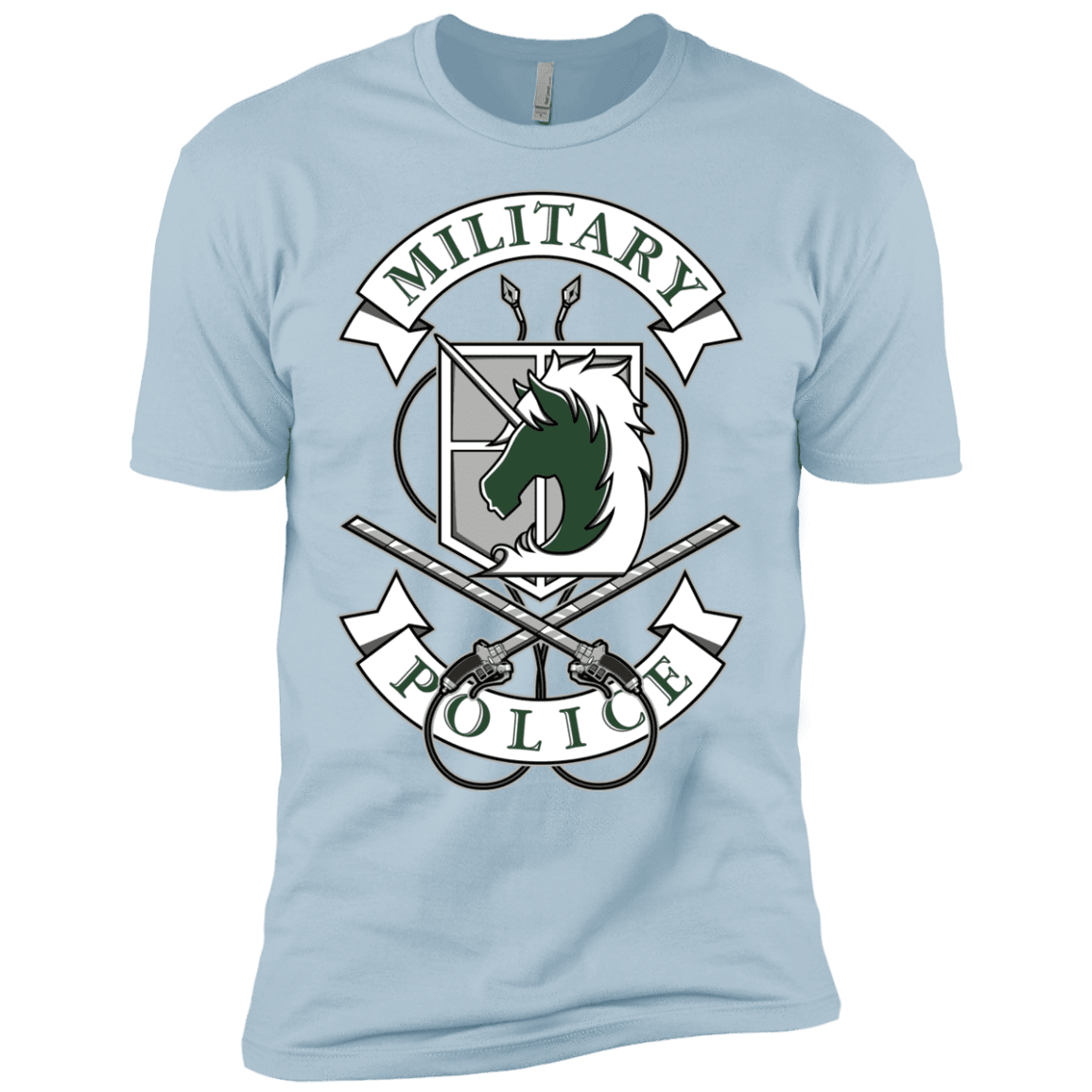 T-Shirts Light Blue / YXS AoT Military Police Boys Premium T-Shirt