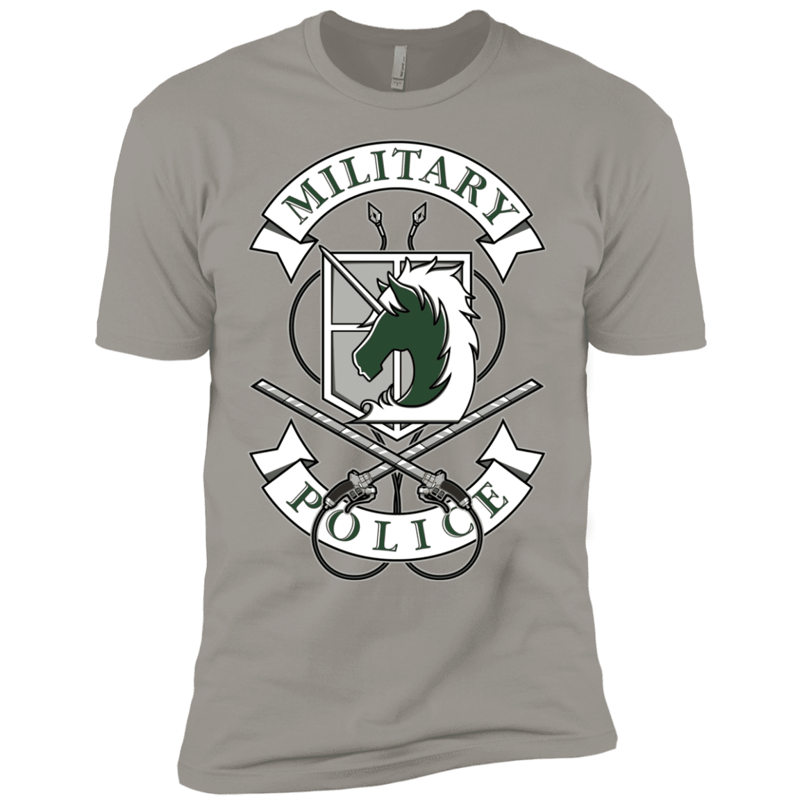 T-Shirts Light Grey / YXS AoT Military Police Boys Premium T-Shirt