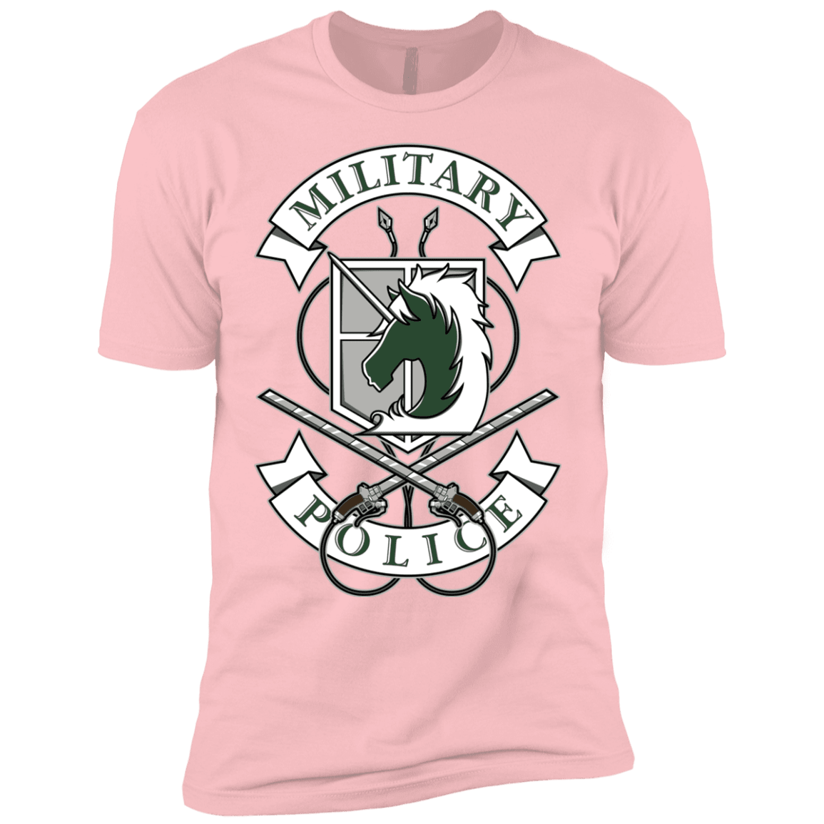 T-Shirts Light Pink / YXS AoT Military Police Boys Premium T-Shirt