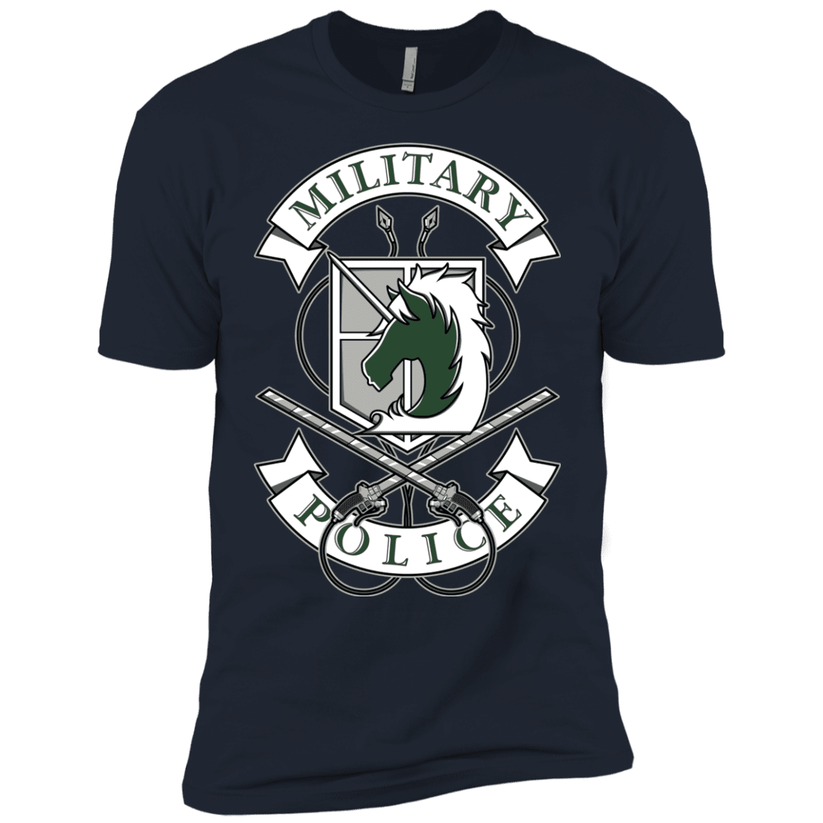 T-Shirts Midnight Navy / YXS AoT Military Police Boys Premium T-Shirt