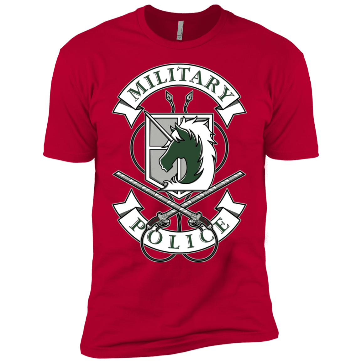 T-Shirts Red / YXS AoT Military Police Boys Premium T-Shirt