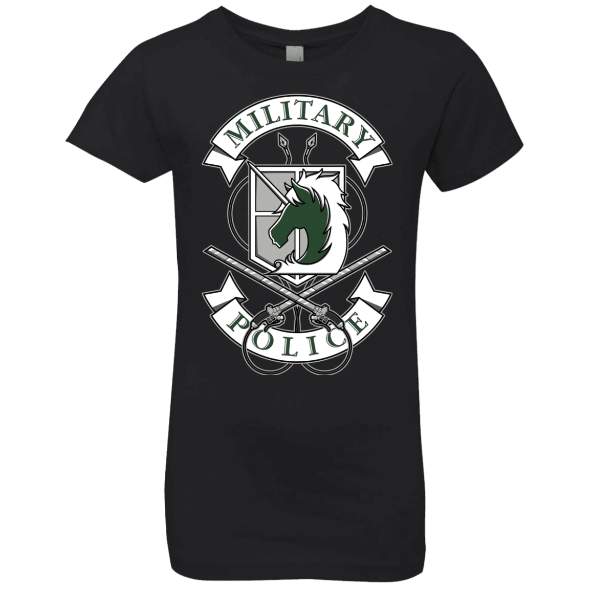 T-Shirts Black / YXS AoT Military Police Girls Premium T-Shirt