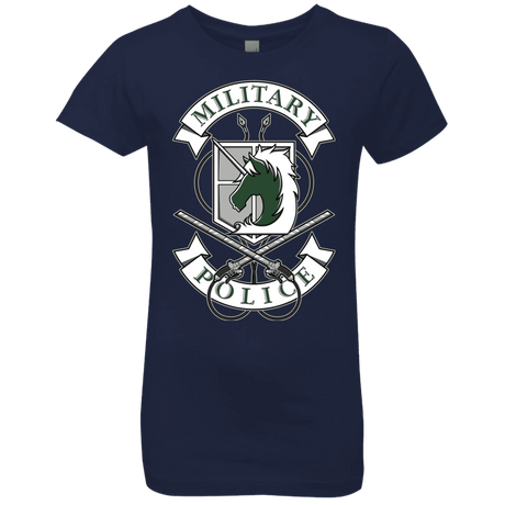 T-Shirts Midnight Navy / YXS AoT Military Police Girls Premium T-Shirt