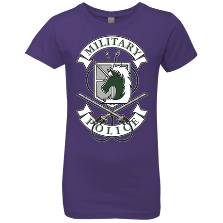 T-Shirts Purple Rush / YXS AoT Military Police Girls Premium T-Shirt