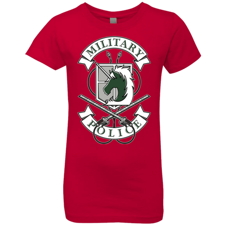 T-Shirts Red / YXS AoT Military Police Girls Premium T-Shirt