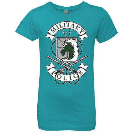 T-Shirts Tahiti Blue / YXS AoT Military Police Girls Premium T-Shirt