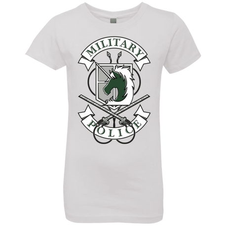 T-Shirts White / YXS AoT Military Police Girls Premium T-Shirt