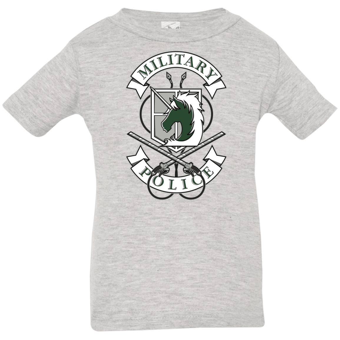 T-Shirts Heather Grey / 6 Months AoT Military Police Infant Premium T-Shirt