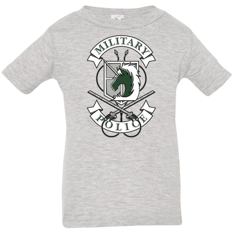 T-Shirts Heather Grey / 6 Months AoT Military Police Infant Premium T-Shirt