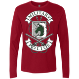 T-Shirts Cardinal / S AoT Military Police Men's Premium Long Sleeve
