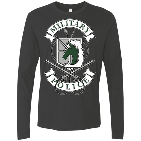 T-Shirts Heavy Metal / S AoT Military Police Men's Premium Long Sleeve