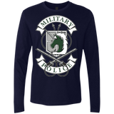 T-Shirts Midnight Navy / S AoT Military Police Men's Premium Long Sleeve