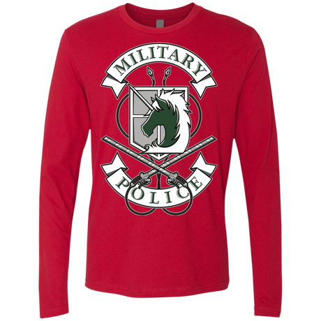 T-Shirts Red / S AoT Military Police Men's Premium Long Sleeve