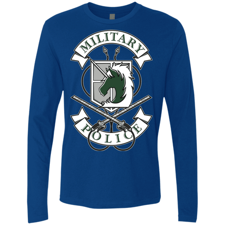 T-Shirts Royal / S AoT Military Police Men's Premium Long Sleeve