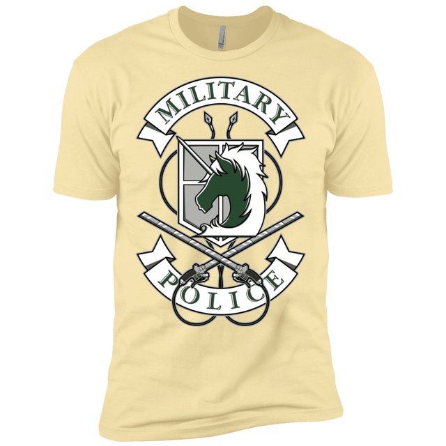 T-Shirts Banana Cream / X-Small AoT Military Police Men's Premium T-Shirt