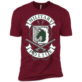 T-Shirts Cardinal / X-Small AoT Military Police Men's Premium T-Shirt