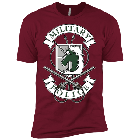 T-Shirts Cardinal / X-Small AoT Military Police Men's Premium T-Shirt