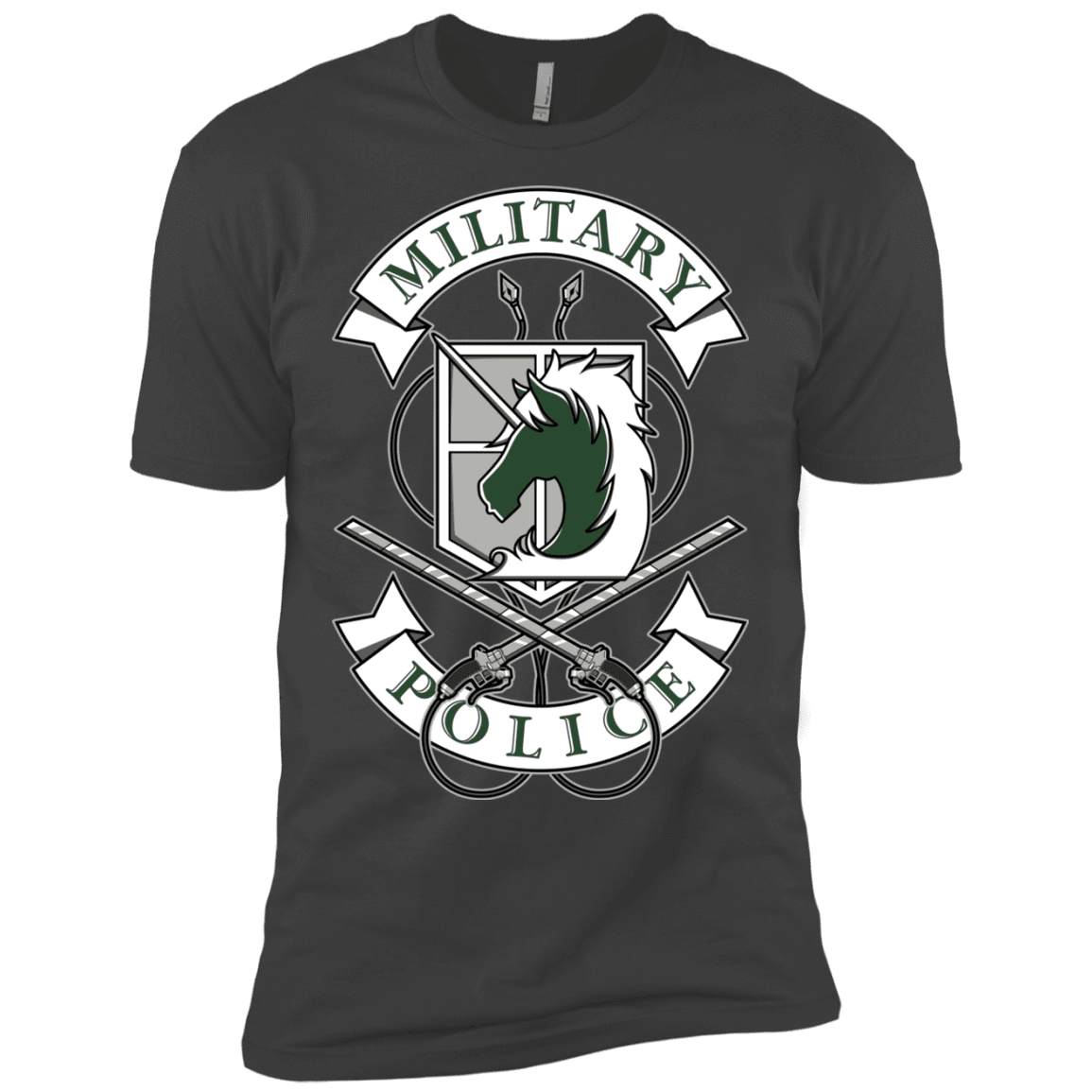 T-Shirts Heavy Metal / X-Small AoT Military Police Men's Premium T-Shirt