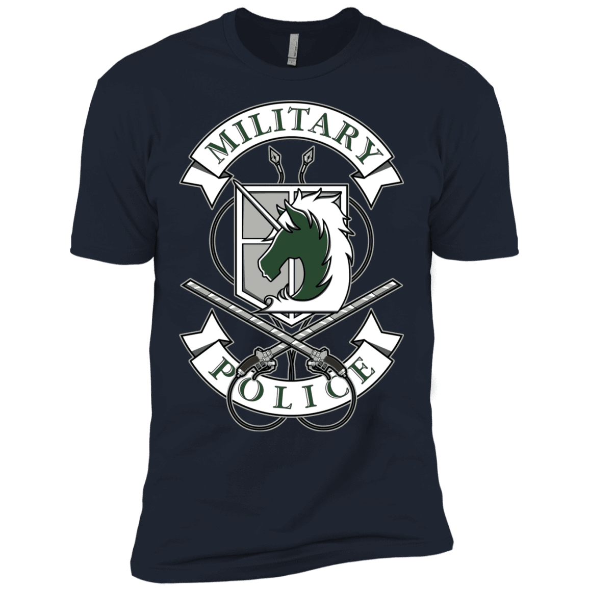 T-Shirts Midnight Navy / X-Small AoT Military Police Men's Premium T-Shirt