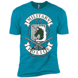 T-Shirts Turquoise / X-Small AoT Military Police Men's Premium T-Shirt
