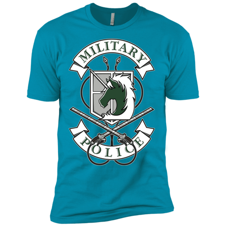 T-Shirts Turquoise / X-Small AoT Military Police Men's Premium T-Shirt