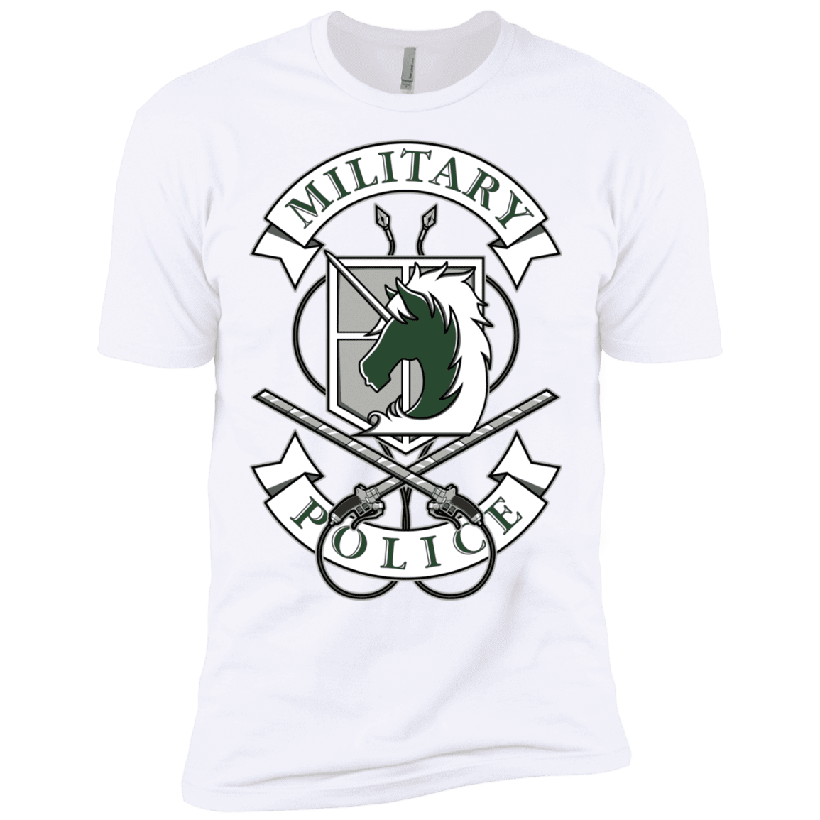 T-Shirts White / X-Small AoT Military Police Men's Premium T-Shirt
