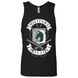 T-Shirts Black / S AoT Military Police Men's Premium Tank Top