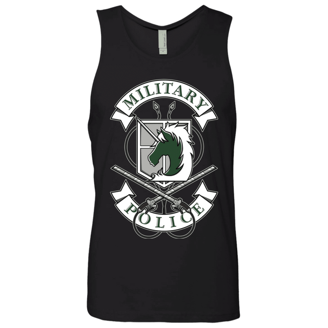 T-Shirts Black / S AoT Military Police Men's Premium Tank Top