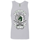 T-Shirts Heather Grey / S AoT Military Police Men's Premium Tank Top