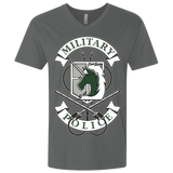 T-Shirts Heavy Metal / X-Small AoT Military Police Men's Premium V-Neck